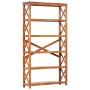 Regal aus massivem Akazienholz mit Honig-Finish, 100 x 30 x 180 cm von vidaXL, Bücherregale und Regale - Ref: Foro24-289626, ...