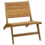 Gartenstuhl aus massivem Teakholz von vidaXL, Gartenstühle - Ref: Foro24-319153, Preis: 151,01 €, Rabatt: %