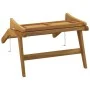 Silla de jardín de madera maciza de teca de vidaXL, Sillas de jardín - Ref: Foro24-319153, Precio: 150,97 €, Descuento: %