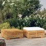 Garden furniture set 2 pieces solid teak wood by vidaXL, Modular outdoor sofas - Ref: Foro24-319169, Price: 271,61 €, Discoun...