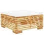 Garden furniture set 2 pieces solid teak wood by vidaXL, Modular outdoor sofas - Ref: Foro24-319169, Price: 271,61 €, Discoun...