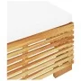 Garden furniture set 2 pieces solid teak wood by vidaXL, Modular outdoor sofas - Ref: Foro24-319169, Price: 271,61 €, Discoun...