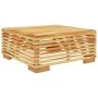 Garden furniture set 2 pieces solid teak wood by vidaXL, Modular outdoor sofas - Ref: Foro24-319169, Price: 271,61 €, Discoun...
