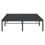 Schwarzer Metallbettrahmen 120x200 cm von vidaXL, Betten und Lattenroste - Ref: Foro24-350844, Preis: 108,10 €, Rabatt: %
