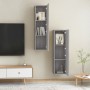 Wand-TV-Schränke 2 Stk. Sonoma grau 30,5x30x110 cm von vidaXL, TV-Möbel - Ref: Foro24-826679, Preis: 85,55 €, Rabatt: %