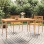 Mesa Batavia madera maciza de teca 150x90x75 cm de vidaXL, Mesas de jardín - Ref: Foro24-319165, Precio: 238,72 €