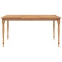 Mesa Batavia madera maciza de teca 150x90x75 cm de vidaXL, Mesas de jardín - Ref: Foro24-319165, Precio: 238,72 €