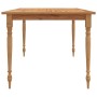 Mesa Batavia madera maciza de teca 150x90x75 cm de vidaXL, Mesas de jardín - Ref: Foro24-319165, Precio: 238,72 €
