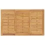 Mesa Batavia madera maciza de teca 150x90x75 cm de vidaXL, Mesas de jardín - Ref: Foro24-319165, Precio: 230,66 €, Descuento: %