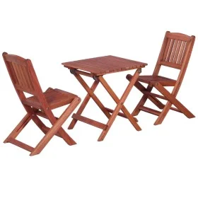 Bistro set for children, 3 pieces, solid eucalyptus wood by vidaXL, Garden sets - Ref: Foro24-45586, Price: 74,52 €, Discount: %