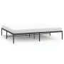 Estructura de cama de metal negro 180x200 cm de vidaXL, Camas y somieres - Ref: Foro24-350850, Precio: 98,74 €, Descuento: %