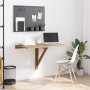 Mesa plegable de pared color roble 100x60 cm