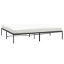Estructura de cama de metal negro 180x200 cm de vidaXL, Camas y somieres - Ref: Foro24-350850, Precio: 98,74 €, Descuento: %