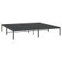 Estructura de cama de metal negro 180x200 cm de vidaXL, Camas y somieres - Ref: Foro24-350850, Precio: 98,74 €, Descuento: %