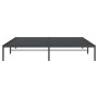 Estructura de cama de metal negro 180x200 cm de vidaXL, Camas y somieres - Ref: Foro24-350850, Precio: 98,74 €, Descuento: %