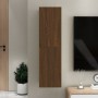 Wand-TV-Möbel in brauner Eiche Farbe 30,5x30x110 cm von vidaXL, TV-Möbel - Ref: Foro24-826680, Preis: 50,53 €, Rabatt: %