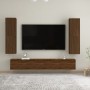 Wand-TV-Möbel in brauner Eiche Farbe 30,5x30x110 cm von vidaXL, TV-Möbel - Ref: Foro24-826680, Preis: 50,53 €, Rabatt: %