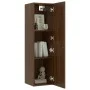 Mueble para TV de pared color roble marrón 30,5x30x110 cm de vidaXL, Muebles TV - Ref: Foro24-826680, Precio: 49,72 €, Descue...
