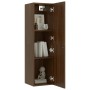 Wand-TV-Möbel in brauner Eiche Farbe 30,5x30x110 cm von vidaXL, TV-Möbel - Ref: Foro24-826680, Preis: 50,53 €, Rabatt: %
