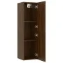 Mueble para TV de pared color roble marrón 30,5x30x110 cm de vidaXL, Muebles TV - Ref: Foro24-826680, Precio: 49,72 €, Descue...