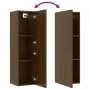 Mueble para TV de pared color roble marrón 30,5x30x110 cm de vidaXL, Muebles TV - Ref: Foro24-826680, Precio: 49,72 €, Descue...