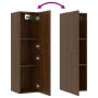 Wand-TV-Möbel in brauner Eiche Farbe 30,5x30x110 cm von vidaXL, TV-Möbel - Ref: Foro24-826680, Preis: 50,53 €, Rabatt: %