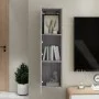 Sonoma gray wall-mounted TV cabinet 30.5x30x110 cm by vidaXL, TV Furniture - Ref: Foro24-826678, Price: 49,85 €, Discount: %