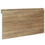 Mesa plegable de pared color roble 100x60 cm