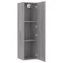 Sonoma gray wall-mounted TV cabinet 30.5x30x110 cm by vidaXL, TV Furniture - Ref: Foro24-826678, Price: 49,85 €, Discount: %