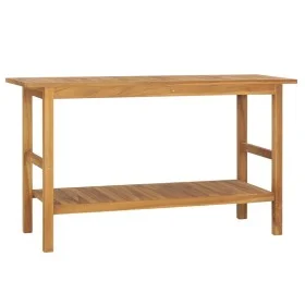 Badezimmerschrank aus massivem Teakholz, 132 x 45 x 75 cm von vidaXL, Badezimmerwaschtische - Ref: Foro24-318482, Preis: 206,...