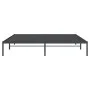 Estructura de cama de metal negro 183x213 cm de vidaXL, Camas y somieres - Ref: Foro24-350851, Precio: 100,14 €, Descuento: %