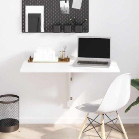 Mesa plegable de pared blanco 100x60 cm