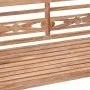 Batavia-Bank aus massivem Teakholz, weiß gewaschen, 120 cm von vidaXL, Gartenbänke - Ref: Foro24-316035, Preis: 219,97 €, Rab...