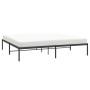 Estructura de cama de metal negro 200x200 cm de vidaXL, Camas y somieres - Ref: Foro24-350853, Precio: 100,47 €, Descuento: %