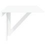 Mesa plegable de pared blanco 100x60 cm