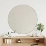 Round silver wall mirror Ø 60 cm by vidaXL, Mirrors - Ref: Foro24-348177, Price: 40,10 €, Discount: %