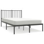 Estructura de cama con cabecero metal negro 120x190 cm de vidaXL, Camas y somieres - Ref: Foro24-350861, Precio: 110,88 €, De...