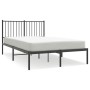Estructura de cama con cabecero metal negro 120x200 cm de vidaXL, Camas y somieres - Ref: Foro24-350862, Precio: 97,83 €, Des...