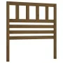 Bettkopfteil aus massivem Kiefernholz in Honigbraun, 106 x 4 x 100 cm von vidaXL, Kopf- und Fußteile - Ref: Foro24-814132, Pr...
