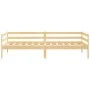 Schlafsofa aus massivem Kiefernholz, 90 x 200 cm von vidaXL, Betten und Lattenroste - Ref: Foro24-806930, Preis: 81,43 €, Rab...