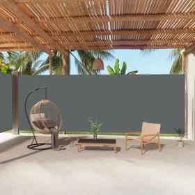 Anthracite retractable side awning 220x1000 cm by vidaXL, Umbrellas - Ref: Foro24-318050, Price: 207,21 €, Discount: %
