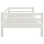 Sofá cama de madera maciza de pino blanco 90x200 cm de vidaXL, Camas y somieres - Ref: Foro24-806931, Precio: 118,66 €, Descu...
