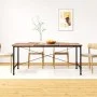 Recycled solid wood dining table 180 cm by vidaXL, Kitchen and dining tables - Ref: Foro24-243995, Price: 304,84 €, Discount: %