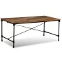 Recycled solid wood dining table 180 cm by vidaXL, Kitchen and dining tables - Ref: Foro24-243995, Price: 304,84 €, Discount: %