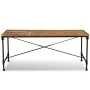 Recycled solid wood dining table 180 cm by vidaXL, Kitchen and dining tables - Ref: Foro24-243995, Price: 304,84 €, Discount: %