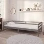 Schlafsofa aus massivem, grauem Kiefernholz, 90 x 200 cm von vidaXL, Betten und Lattenroste - Ref: Foro24-806932, Preis: 91,2...
