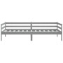 Schlafsofa aus massivem, grauem Kiefernholz, 90 x 200 cm von vidaXL, Betten und Lattenroste - Ref: Foro24-806932, Preis: 112,...