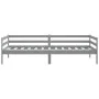 Schlafsofa aus massivem, grauem Kiefernholz, 90 x 200 cm von vidaXL, Betten und Lattenroste - Ref: Foro24-806932, Preis: 91,2...