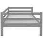 Schlafsofa aus massivem, grauem Kiefernholz, 90 x 200 cm von vidaXL, Betten und Lattenroste - Ref: Foro24-806932, Preis: 91,2...