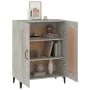 Aparador de madera contrachapada gris hormigón 69,5x34x90 cm de vidaXL, Aparadores - Ref: Foro24-812145, Precio: 69,14 €, Des...